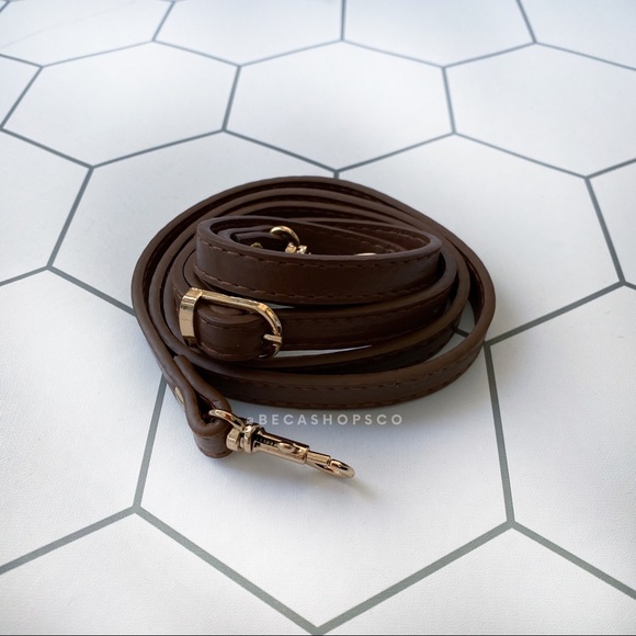 Espresso Vegan Leather Strap Replacement - Picture 5 of 5